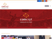 Tablet Screenshot of comcept.com.br