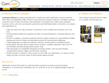 Tablet Screenshot of comcept.net